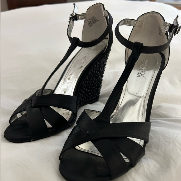 Kenneth Cole Black Dressy Sandal size 10 - Picture 1 of 5